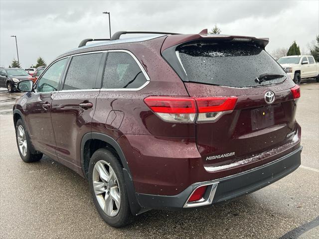 2019 Toyota Highlander Limited 2019 Toyota Highlander Limited