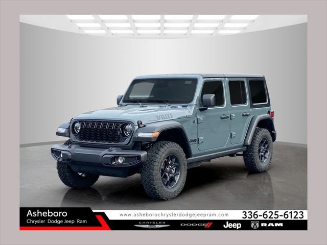 2026 Jeep Wrangler 4-Door Willys 4x4 for sale in Asheboro, NC