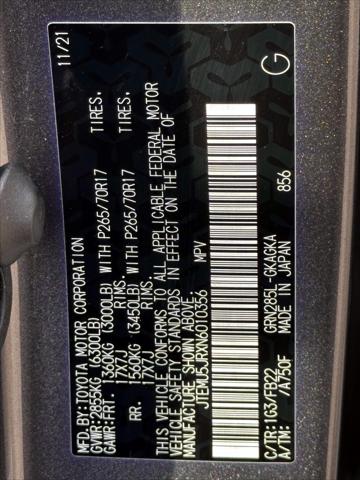 2022 Toyota 4Runner SR5 [30]