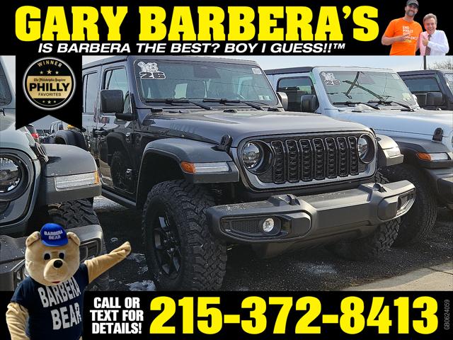 2026 Jeep Wrangler 4-Door Willys 4x4 for sale in Philadelphia, PA