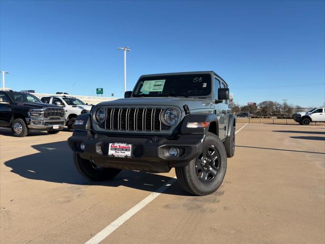 2026 Jeep Wrangler WRANGLER 4-DOOR SPORT