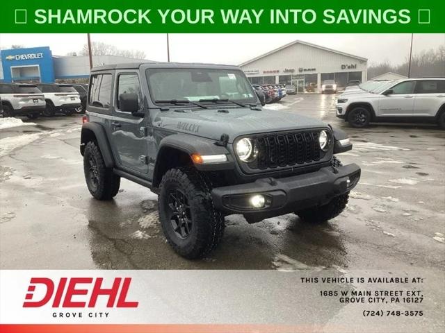 2026 Jeep Wrangler WRANGLER 2-DOOR WILLYS 2026 Jeep Wrangler WRANGLER 2-DOOR WILLYS