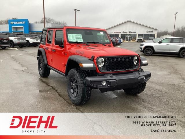 2026 Jeep Wrangler WRANGLER 4-DOOR WILLYS 2026 Jeep Wrangler WRANGLER 4-DOOR WILLYS