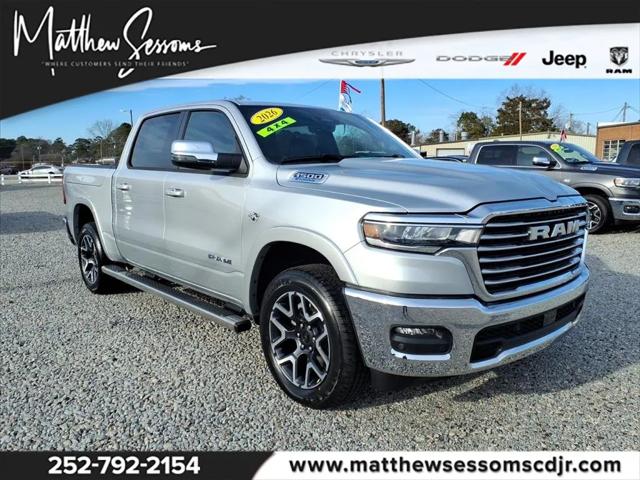2026 RAM Ram 1500 RAM 1500 LARAMIE CREW CAB 4X4 57 BOX