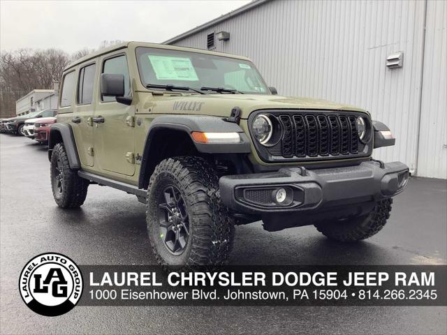 2026 Jeep Wrangler WRANGLER 4-DOOR WILLYS 2026 Jeep Wrangler WRANGLER 4-DOOR WILLYS