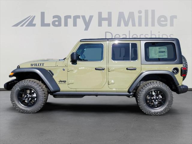2026 Jeep Wrangler WRANGLER 4-DOOR WILLYS 2026 Jeep Wrangler WRANGLER 4-DOOR WILLYS