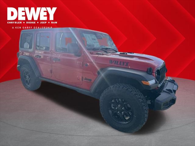 2026 Jeep Wrangler WRANGLER 4-DOOR WILLYS 2026 Jeep Wrangler WRANGLER 4-DOOR WILLYS