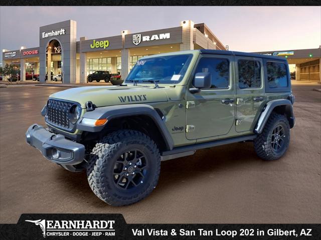 2026 Jeep Wrangler WRANGLER 4-DOOR WILLYS 2026 Jeep Wrangler WRANGLER 4-DOOR WILLYS