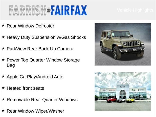 2026 Jeep Wrangler WRANGLER 4-DOOR SAHARA
