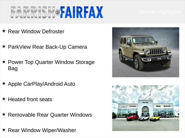 2026 Jeep Wrangler WRANGLER 4-DOOR SAHARA 2026 Jeep Wrangler WRANGLER 4-DOOR SAHARA