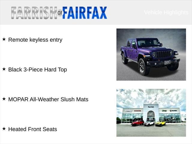 2026 Jeep Gladiator GLADIATOR RUBICON 4X4 2026 Jeep Gladiator GLADIATOR RUBICON 4X4