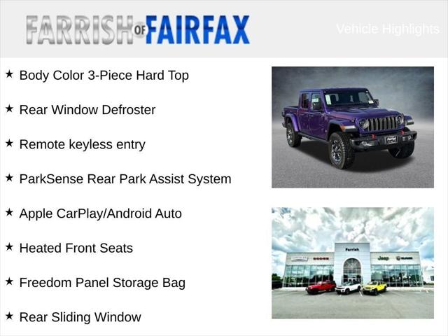 2026 Jeep Gladiator GLADIATOR RUBICON X 4X4