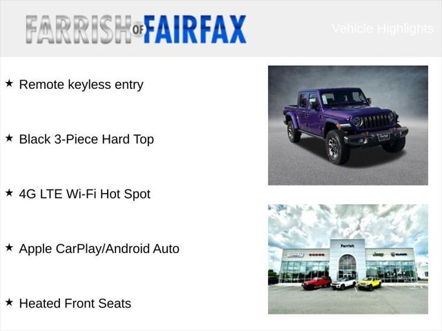 2026 Jeep Gladiator GLADIATOR RUBICON 4X4 2026 Jeep Gladiator GLADIATOR RUBICON 4X4