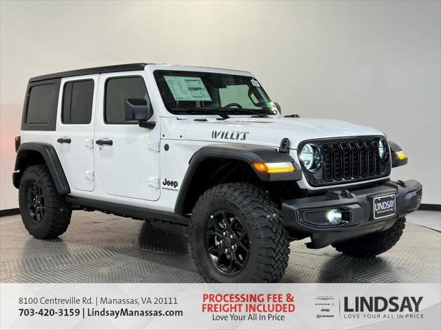 2026 Jeep Wrangler WRANGLER 4-DOOR WILLYS 2026 Jeep Wrangler WRANGLER 4-DOOR WILLYS