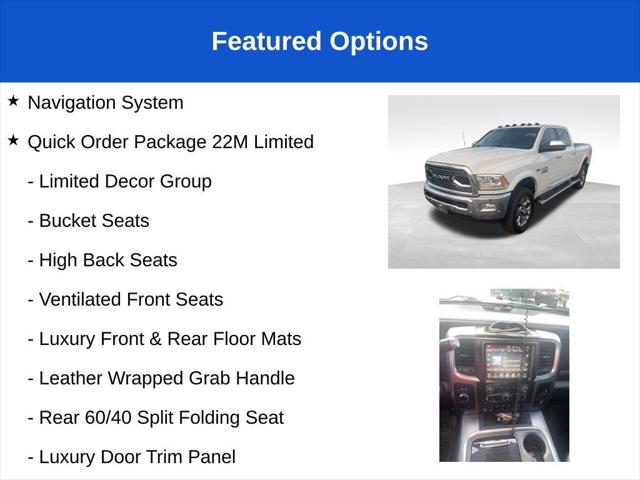 2017 RAM 2500 Limited Crew Cab 4x4 64 Box