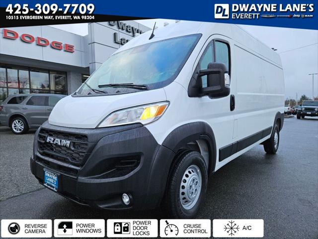 2025 RAM ProMaster 2500 Cargo Van Tradesman High Roof 159 WB w/Pass Seat