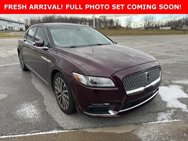 2018 Lincoln Continental Select 2018 Lincoln Continental Select