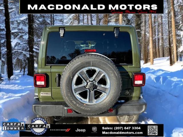 2022 Jeep Wrangler Unlimited Sahara 4x4