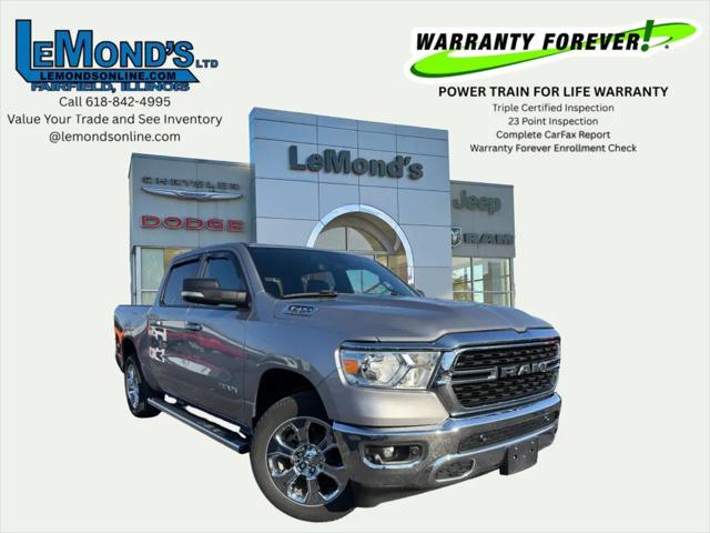 2022 RAM 1500 Big Horn Crew Cab 4x4 57 Box 2022 RAM 1500 Big Horn Crew Cab 4x4 57 Box