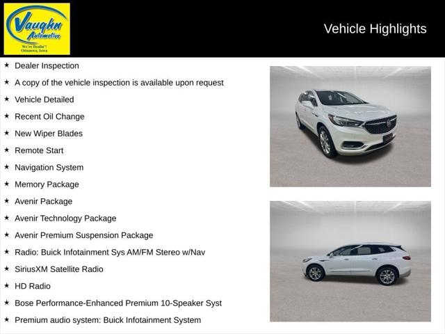 2018 Buick Enclave Avenir