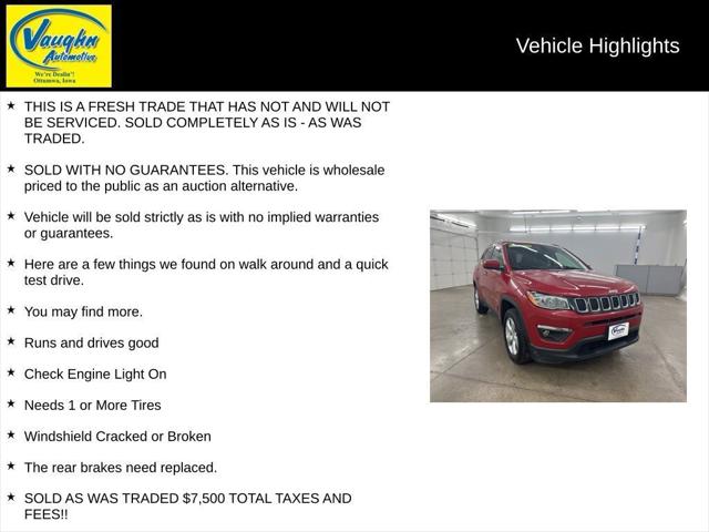 2017 Jeep New Compass Latitude 4x4 2017 Jeep New Compass Latitude 4x4