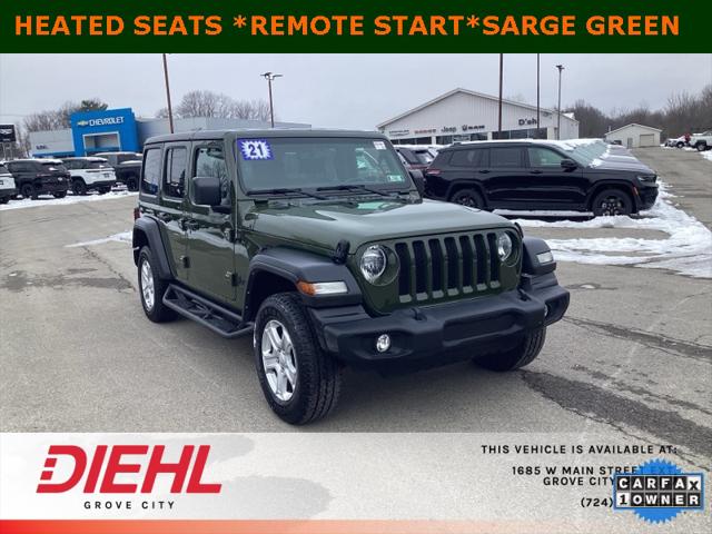 2021 Jeep Wrangler Unlimited Sport S 4x4