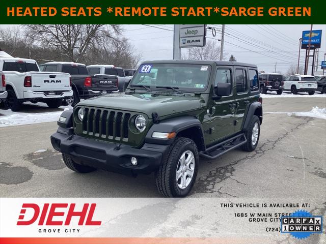 2021 Jeep Wrangler Unlimited Sport S 4x4