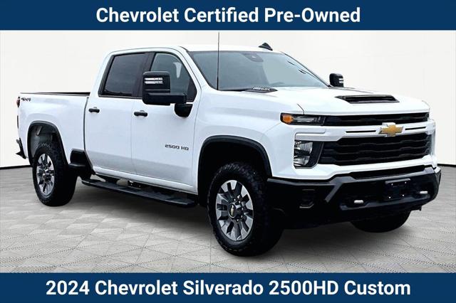 2024 Chevrolet Silverado 2500HD 4WD Crew Cab Standard Bed Custom 2024 Chevrolet Silverado 2500HD 4WD Crew Cab Standard Bed Custom