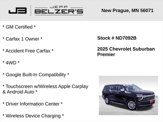 2025 Chevrolet Suburban 4WD Premier