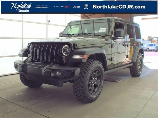 2022 Jeep Wrangler Unlimited Willys 4x4 2022 Jeep Wrangler Unlimited Willys 4x4