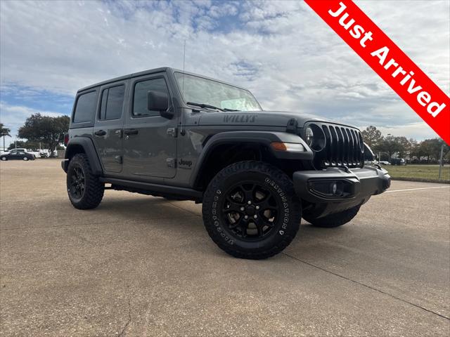 2021 Jeep Wrangler Unlimited Willys 4x4 2021 Jeep Wrangler Unlimited Willys 4x4