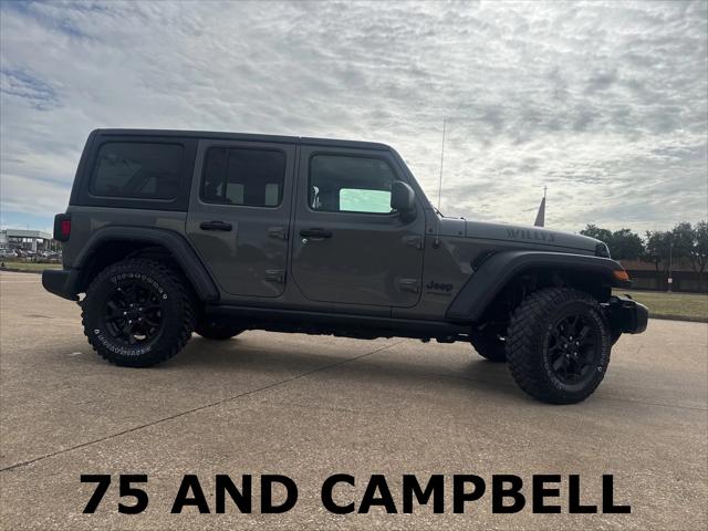 2021 Jeep Wrangler Unlimited Willys 4x4 2021 Jeep Wrangler Unlimited Willys 4x4