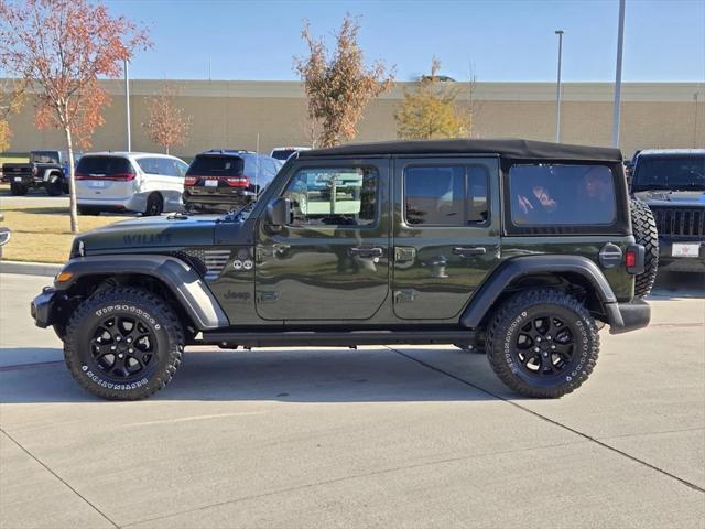 2023 Jeep Wrangler 4-Door Willys 4x4 2023 Jeep Wrangler 4-Door Willys 4x4