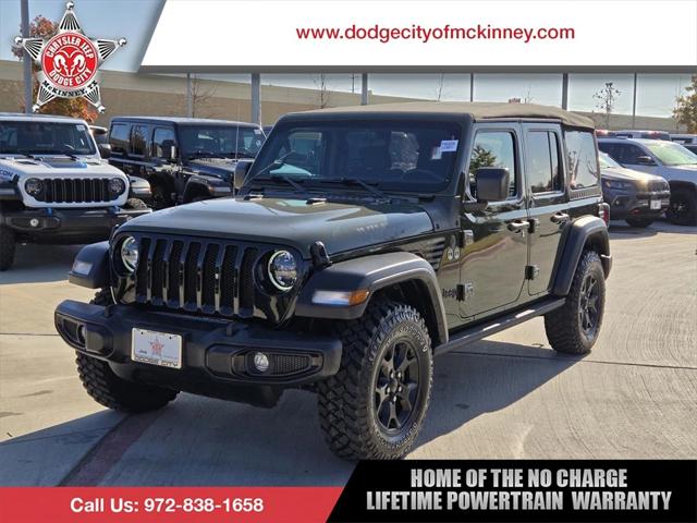 2023 Jeep Wrangler 4-Door Willys 4x4 2023 Jeep Wrangler 4-Door Willys 4x4