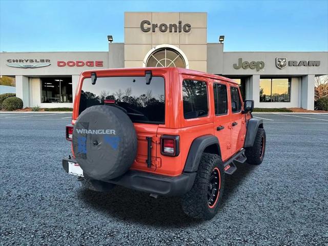 2018 Jeep Wrangler Unlimited Sport S 4x4 2018 Jeep Wrangler Unlimited Sport S 4x4