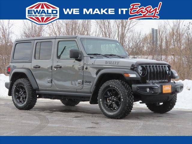 2022 Jeep Wrangler Unlimited Willys 4x4 2022 Jeep Wrangler Unlimited Willys 4x4