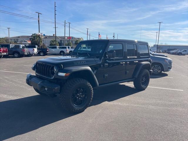 2024 Jeep Wrangler 4-Door Willys 4x4 2024 Jeep Wrangler 4-Door Willys 4x4