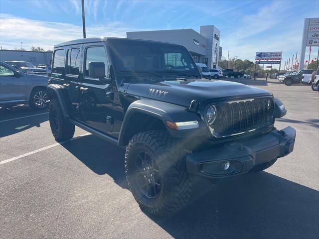 2024 Jeep Wrangler 4-Door Willys 4x4 2024 Jeep Wrangler 4-Door Willys 4x4