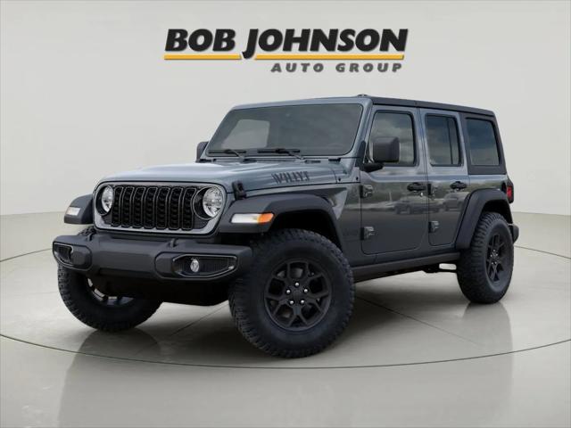 2026 Jeep Wrangler 4-Door Willys 4x4 for sale in Watertown, NY