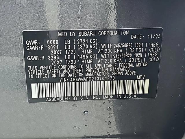 2026 Subaru Ascent Limited 8-Passenger