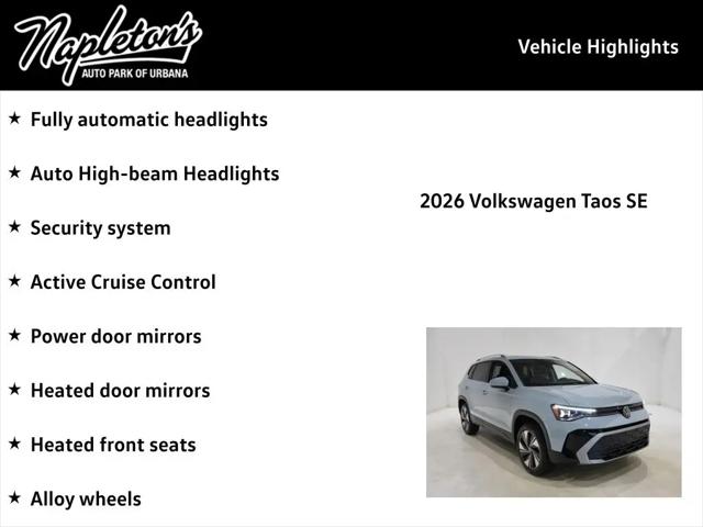 2026 Volkswagen Taos SE