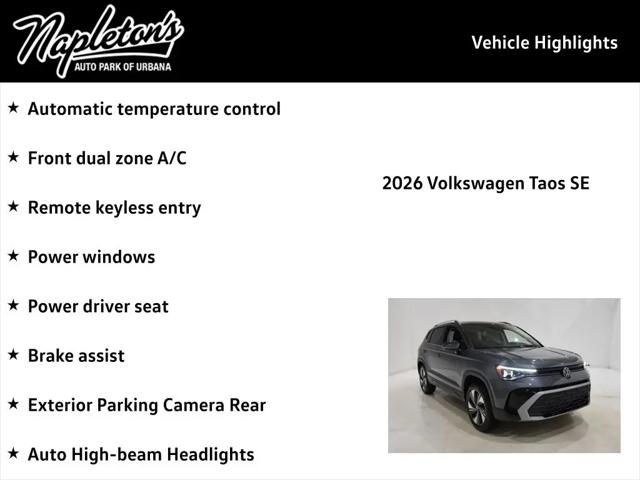 2026 Volkswagen Taos SE