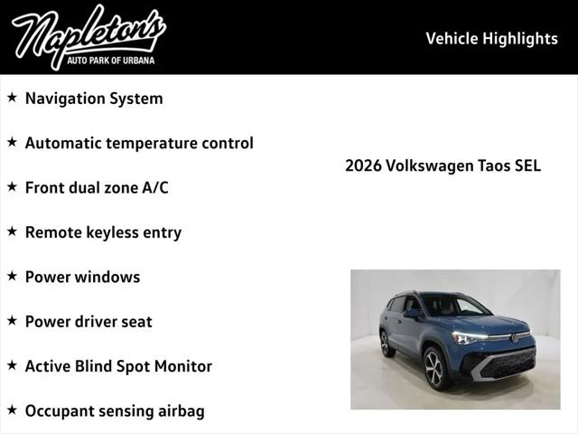 2026 Volkswagen Taos SEL