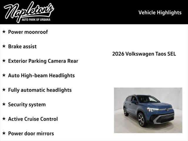 2026 Volkswagen Taos SEL