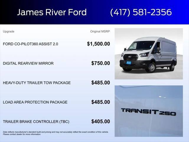 2026 Ford Transit Cargo Van T-250