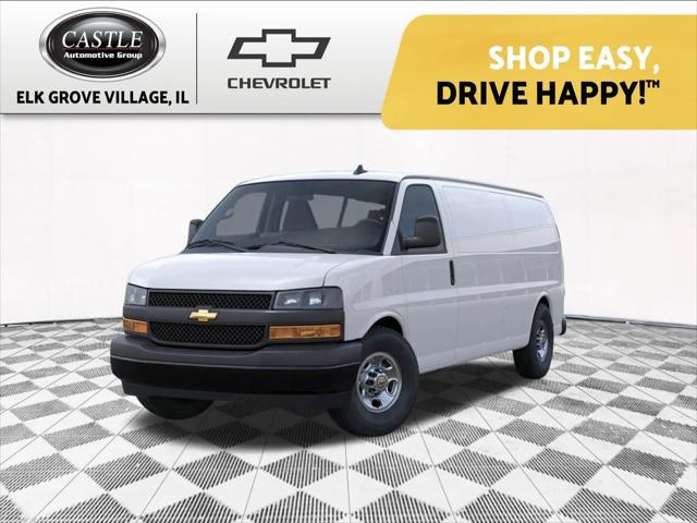 2025 Chevrolet Express Cargo Van RWD 3500 Extended Wheelbase WT for sale near Elk Grove Village, IL