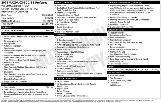 2024 Mazda CX-50 2.5 S Preferred