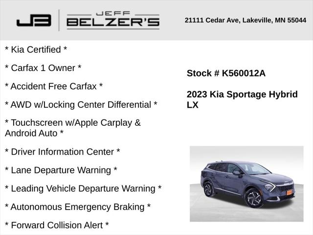 2023 Kia Sportage Hybrid LX