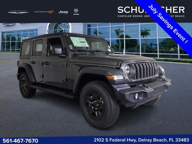 2026 Jeep Wrangler 4-Door Sport 4x4 for sale in Delray Beach, FL