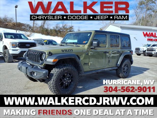 2025 Jeep Wrangler 4-Door Willys 4x4